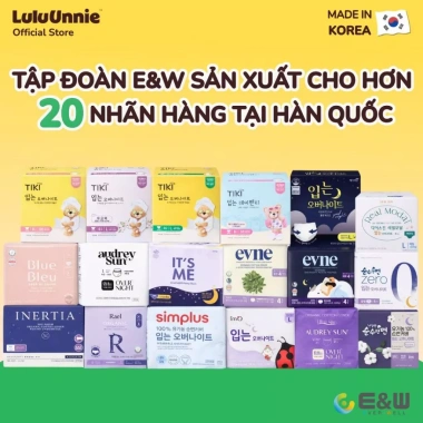 Băng Quần LuluUnnie Nhập Khẩu An Toàn Chống Tràn Khô Thoáng 2 Miếng 38.400 VND 8