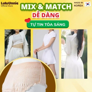 Băng Quần LuluUnnie Nhập Khẩu An Toàn Chống Tràn Khô Thoáng 2 Miếng 38.400 VND 9