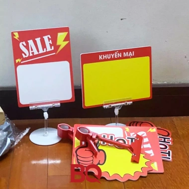 Bảng Sale Cửa Hàng Giá Tự Ghi Khuyến Mãi Giảm Giá 5.000đ Cho Siêu Thị và Quán Ăn 4