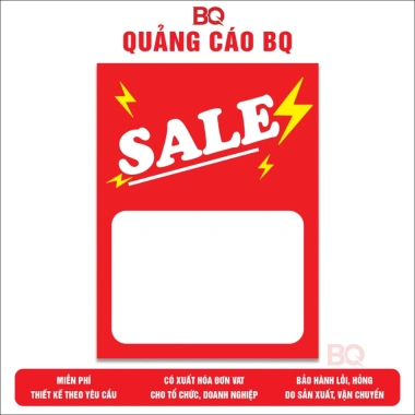 Bảng Sale Cửa Hàng Giá Tự Ghi Khuyến Mãi Giảm Giá 5.000đ Cho Siêu Thị và Quán Ăn 6