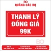 Bảng Sale Cửa Hàng Giá Tự Ghi Khuyến Mãi Giảm Giá 5.000đ Cho Siêu Thị và Quán Ăn 9