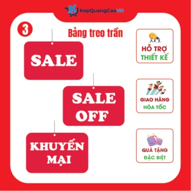 Bảng Sale Treo Cửa, Biển Giảm Giá, Hanger Treo Trần - Giá Sỉ 25.999 VND, giảm từ 32.759 VND