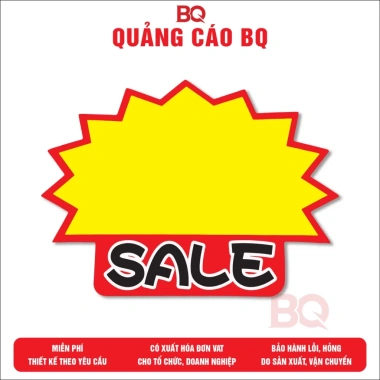 Bảng Sale Treo Cửa Hàng - Bảng Giá Tự Ghi, Khuyến Mãi, Sale Giảm Giá, Chỉ 5.000đ 8