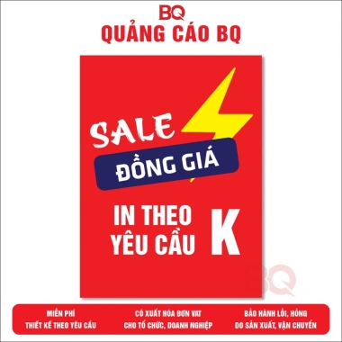 Bảng Sale Treo Cửa Hàng - Bảng Giá Tự Ghi, Khuyến Mãi, Sale Giảm Giá, Chỉ 5.000đ 9