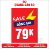 Bảng Sale Treo Cửa Hàng - Bảng Giá Tự Ghi, Khuyến Mãi, Sale Giảm Giá, Chỉ 5.000đ 10
