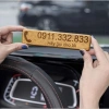 Bảng số điện thoại gỗ cao cấp ô tô – Gắn taplo, thiết kế đẹp, chỉ 36.000₫ 3