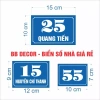 Bảng Số Nhà Trọ Alu Mica Xanh Giá Rẻ 35.000 - Siêu Giảm Giá Chung Cư, Xóm Trọ