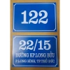 Bảng Số Nhà Trọ Alu Mica Xanh Giá Rẻ 35.000 - Siêu Giảm Giá Chung Cư, Xóm Trọ 5