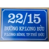 Bảng Số Nhà Trọ Alu Mica Xanh Giá Rẻ 35.000 - Siêu Giảm Giá Chung Cư, Xóm Trọ 6