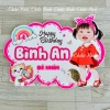 Bảng tên sinh nhật cho bé gái - Thiết kế ngọt ngào, giá ưu đãi 60.000đ 3