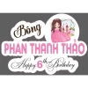 Bảng tên treo rèm 30x40cm - Trang trí sinh nhật, đầy tháng, thôi nôi, giá 50.000 9