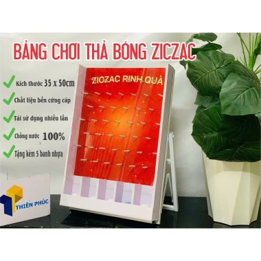 Bảng Thả Bóng Ziczac Lì Xì Tết - Vui Xuân, Gắn Kết Gia Đình, 688.000 VND 4 Bảng Thả Bóng Ziczac Lì Xì Tết - Vui Xuân, Gắn Kết Gia Đình, 688.000 VND 4