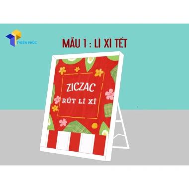 Bảng Thả Bóng Ziczac Lì Xì Tết - Vui Xuân, Gắn Kết Gia Đình, 688.000 VND 9 Bảng Thả Bóng Ziczac Lì Xì Tết - Vui Xuân, Gắn Kết Gia Đình, 688.000 VND 9
