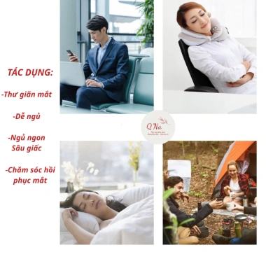Băng thun thư giãn mắt Sleep Mast - Mặt nạ mắt chống ánh sáng, dễ ngủ, giảm mỏi mắt, 12.000 VND 6