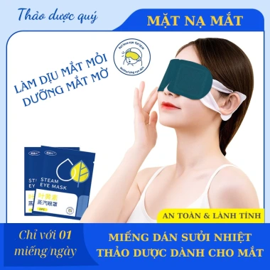Băng thun thư giãn mắt Sleep Mast - Mặt nạ mắt chống ánh sáng, dễ ngủ, giảm mỏi mắt, 12.000 VND 10