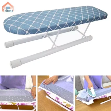 Bảng ủi để bàn Acutuna chân gập, cực rộng, mini cầm tay - Phòng thủ công, hộ gia đình, ký túc xá, giảm giá 23%