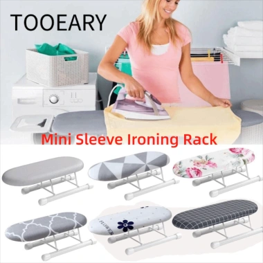 Bảng ủi mini gập lại kim loại chịu nhiệt, đồ dùng gia đình tiện lợi, chỉ 98.120 VND
