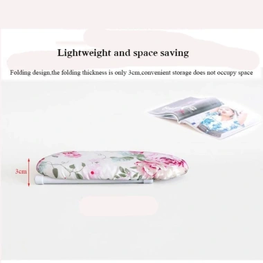 Bảng ủi mini gập lại kim loại chịu nhiệt, đồ dùng gia đình tiện lợi, chỉ 98.120 VND
