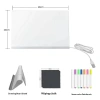 Bảng vẽ DIY phát sáng trong đêm, tấm acrylic viết sạch, an toàn cho bé 3+, tái sử dụng – 127.160đ 9
