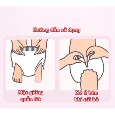 Băng vệ sinh dạng quần YISU 20 cái M-L-XL, dùng 1 lần, mềm mại, thấm hút, chỉ 24.900đ 5