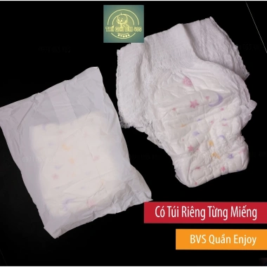 Băng Vệ Sinh Quần Enjoy BaBy 50 miếng, túi riêng, kháng khuẩn, cao cấp, giảm giá 139.000 VND 5