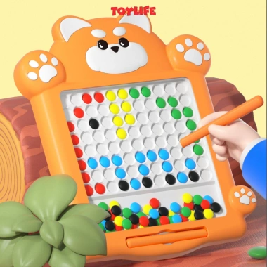 Bảng vẽ xếp hình nam châm TOYLIFE cho bé 2-5 tuổi – Đồ chơi giáo dục, giá 98.998₫ 9