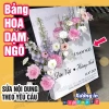 Bảng Welcome Cắm Hoa Trang Trí Tiệc Cưới Dạm Ngõ Ăn Hỏi Vu Quy Giá 129.000 VND 6