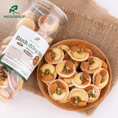 Bánh đồng tiền mix hạt giá 90k - Hồ sơ công bố, xuất hóa đơn công ty, chất lượng cao 2