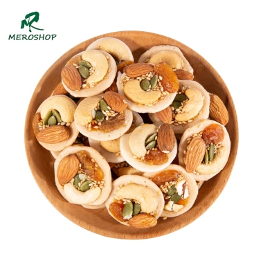 Bánh đồng tiền mix hạt giá 90k - Hồ sơ công bố, xuất hóa đơn công ty, chất lượng cao 4