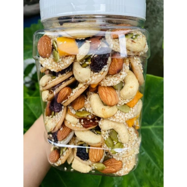 Bánh đồng tiền mix hạt - hồ sơ công bố, xuất hoá đơn công ty, giá ưu đãi 108.000đ 7