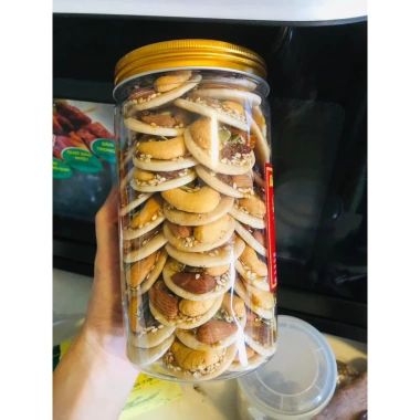Bánh đồng tiền mix hạt - hồ sơ công bố, xuất hoá đơn công ty, giá ưu đãi 108.000đ 8