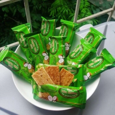 Bánh Dừa Nướng Quảng Nam 150g - Giảm giá Tết, chỉ 24.900₫, ăn vặt thơm ngon