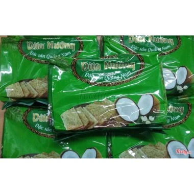 Bánh Dừa Nướng Quảng Nam 150g - Giảm giá Tết, chỉ 24.900₫, ăn vặt thơm ngon