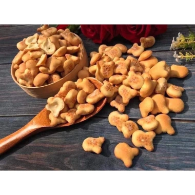 Bánh gấu 500gr nhân kem thiên hồng - Đồ ăn vặt Hà Nội, giảm còn 35k, bánh kẹo Tết ngon
