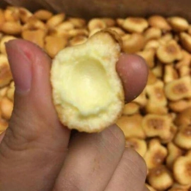 Bánh gấu 500gr nhân kem thiên hồng - Đồ ăn vặt Hà Nội, giảm còn 35k, bánh kẹo Tết ngon