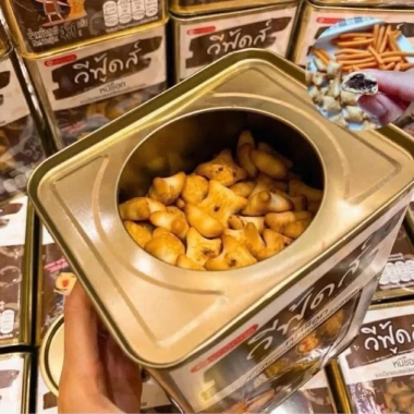 Bánh gấu nhân socola tan chảy hộp sắt Thái Lan 408g - Ưu đãi Tết 88.000₫ 3 Bánh gấu nhân socola tan chảy hộp sắt Thái Lan 408g - Ưu đãi Tết 88.000₫ 3