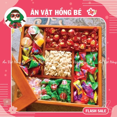 Bánh Kẹo Tết 2.026 - Kẹo Trái Cây, Cafe, Cân, Tổng Hợp - 34.000₫