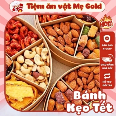 Bánh Kẹo Tết 2.026 – Kẹo Trái Cây, Cafe, Tết, Tổng Hợp Bánh Cân, Kẹo Cân – Giá chỉ 42.000đ, giảm từ 51.240đ – Mẹ Gold
