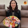 Bánh kẹo Tết mix hơn 20 loại socola, sữa, trà xanh, cam đào Túi quà sum vầy 120.000 VND 5
