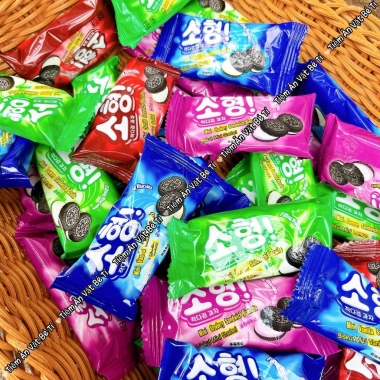 Bánh Quy Kẹp Kem Mini Nội Địa Socola Đủ Vị - Thơm Ngon, Giá Ưu Đãi 37.000₫
