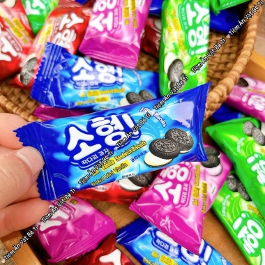 Bánh Quy Kẹp Kem Mini Nội Địa Socola Đủ Vị - Thơm Ngon, Giá Ưu Đãi 37.000₫