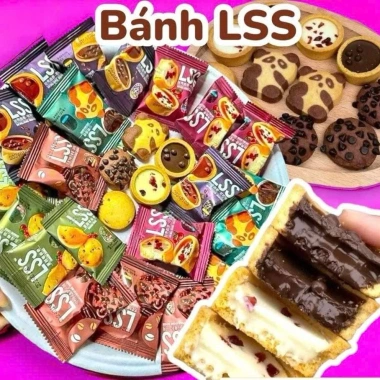 Bánh quy socola LSS Mix Đủ Vị - Giảm 22% chỉ 81.962đ, giòn tan thơm ngon