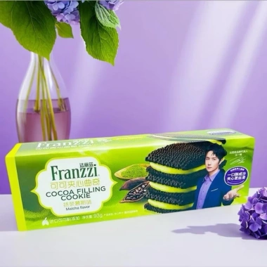 Bánh Quy Socola Oreo 3 Lớp Nhân Kem Chảy Nhiều Vị Franzzi 100g Ưu Đãi 28.000 VND 8