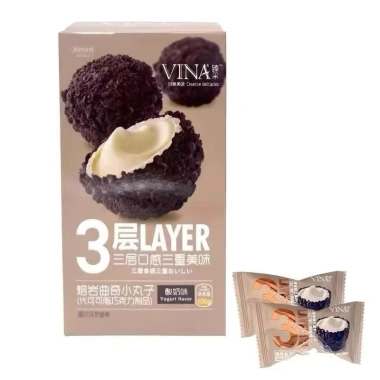 Bánh Quy Socola Oreo 3 Lớp Nhân Kem Chảy Nhiều Vị Franzzi 100g Ưu Đãi 28.000 VND 10