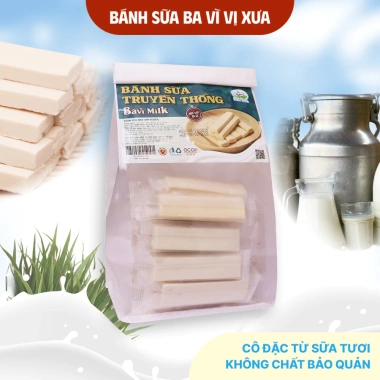 Bánh Sữa Ba Vì 500g - Chuẩn Vị Xưa Nhiều Vị, Bánh Kẹo Tết Hương Sữa Bò, Giá 133k 5