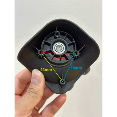 Bánh xe đôi 5.5cm tương thích nhiều hãng vali - Giá chỉ 36.000 VND, giảm từ 45.720 7 Bánh xe đôi 5.5cm tương thích nhiều hãng vali - Giá chỉ 36.000 VND, giảm từ 45.720 7