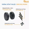 Bánh xe kép vali cao cấp trục tán đa kích thước, di chuyển êm mượt - 60.000₫ 10