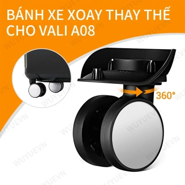 Bánh xe thay thế Curio A08 đa năng cho vali du lịch - Giá chỉ 184.194 VND