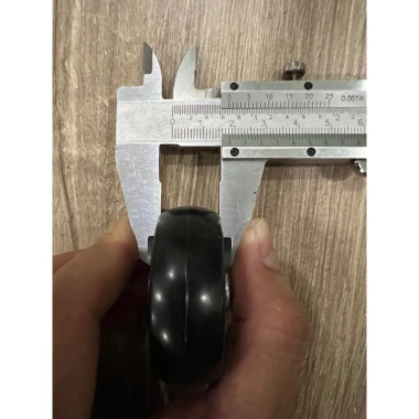 Bánh xe vali bạc đạn, size 38-91mm, chốt tán inox, siêu mượt, giá 38.000 VND 7