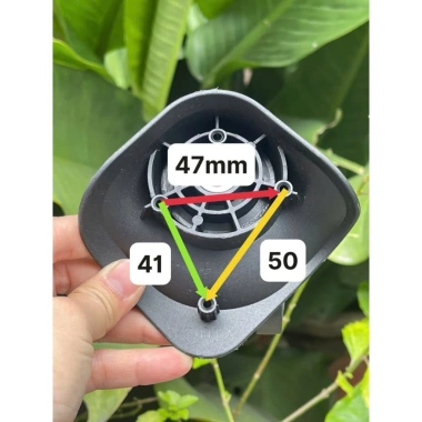 Bánh xe vali đôi 48.5 cả cùm - Độ bền cao, lắp nhanh, giảm giá 40.000 VNĐ 6